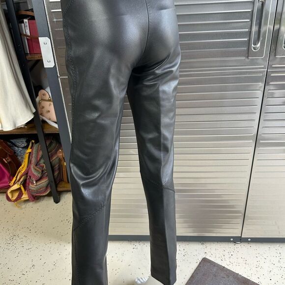 Versus by Versace Leather Slim Pants 24/38 Made in Italy XS - Picture 12 of 15